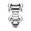 GBT Car bumpers for benz GLS 63 class automotive parts mercedes benz GLS class toppik kit X167
