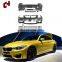 CH Upgrade Exhaust Exhaust Side Skirt Grille Car Bumpers Tuning Bumper Lip Body Kits For BMW E90 3 Series 2005 - 2012