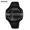 SANDA 763 New style fashionable silicone strap analog sport watches customized oem digital watch