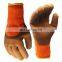 Heavy Textured Foam Latex Rubber Coated Winter Insulated Thermal Work Gloves
