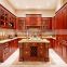 american storage furniture moduler prefab island kitchen cabinets wooden classic wine color foshan