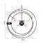Drop Ship Decore Murale Iron Mute Silent 9 Wall Clocks Duvar Saati For Metal Wall Decor Home decor