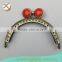 2015 New arrival 8.5*5 cm metal sewing purse frame