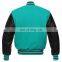 Popular Custom Wholesale Plain retro style varsity Jackets / Premium quality wool letterman style varsity jacket