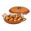 1.5Qt Soupe Camping Africa 30Cm Ensemble Indien Colorful Dinner Ware 3 In 1 European Shallow Turkey Seafood Iron Casserole