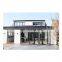 Aluminium folding glass door for apartment front door with glass double glazed glass door