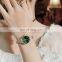 SINOBI Soft Mesh Band Girls Watches Emerald Green Dial Watch S9853L Customization Your Own Logo Wristwatch