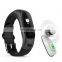 CE RoHS  Sport Fitness Tracker ear band Bracelet Heart Rate Health Smart Wristband