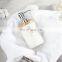 Polyresin White Marble Bathroom Accessory Set Rubber wood soap Dispenser Soap Dish Tumbler Toothbrush Holder