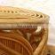 Hot Product Leaf Pattern rattan coffee table furniture indoor High Quality Vietnam Manufacturer Cheap Wholesale