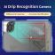 AI drip recognition camera security camera with solar panel