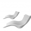 plastic rotomolding  beach chair mould