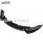 Model 3 Exterior Decoration 3PCS Front Spoiler Splitter  Front Lip Bumper Shovel For Tesla Model 3 2024