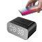 new trend 3 In 1 Fast Wireless Charging Alarm Clock with FM function