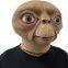 The Extra-Terrestrial E.T. Alien Mask Halloween Alien Theme Party Cosplay Full Head Latex Head Wear Masks