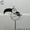 metal glow in the dark bees decorative floral sticks