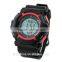 LP1333_RD Multifunction LCD Digital PU strap Sport high Tech Smart watch