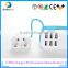 Hot Selling Mobile Phone Accessories Fast Speed Colorful OEM 6 port Micro USB Car Charger