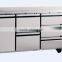 stainless steel undercounter freezer BKN-1200LD for commercial application