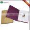 Custom logo printed folder with slipcase