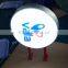Vacuum forming double sided led ligh box for outdoor