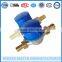 Brass adapters and nuts for single jet water meter