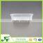 Heated 650ml PP plastic food box with lid