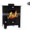 Cold rolled steel wood stoves with CE