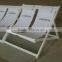 foldable wooden deck chair