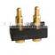 china manufactuer electronic plug brass pin, spring loaded pogo pins for mobile phone