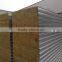 cheap rock wool sandwich panel for roof/wall galvanized coated can use longlife roof manufacturing top quality