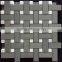 marble basketweave mosaic tile