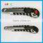 Silver /Black Color 9mm /18mm Snap off Blade Auto Lock Safety cutter knife