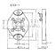 high temperature resistance steatite ceramic GZC4-1 4 pins ceramic socket