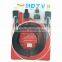 Gold plated hdmi cable 1.5m black flat hdmi to mini+micro+hdmi displayport 3 in 1 converter cable