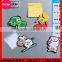 Best seller resin refridgetor magnet metal fridge magnet