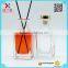 Crystal Clear 150ml Square Shape Aroma Diffuser Glass Perfume Bottle Supplier's Choice