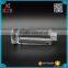 Exquisite cylinder glass perfume bottle/30ml clear pump bottle