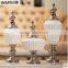 2016 Silver European style airtight ceramic storage can jars for home decoration pieces