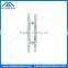 modern H type double side glass door pull handle for best price