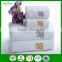 100 cotton embroidered logo luxury hotel towels and face towels