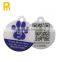 Dog tag type PVC plastic nfc pet id tag