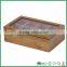 Bamboo Tea Box Caddy,Tea Chest