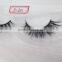 3D mink eyelash wholesale Lilly 100% real mink fur Handmade crossing lashes individual thick lash