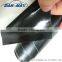 Water-proof pvc self-adhesive auto interior black leather vinyl sticker