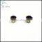 No Ear Hole Magnetic Magnet Ear Stud for Black cz Stone