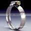Iron galvanize screw compression hose clamp cast iron pipe clamp