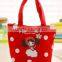 Hot sale pula girl printing canvas coin purse with handle made in china