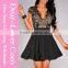 Fashion Women Elegant Evening See Through Club Dresses