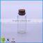 1oz Tiny Clear Craft Glass Containers For Candy Buffet With Wooden Lid